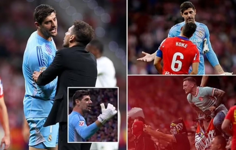 HLV Simeone thẳng thừng chỉ trích Thibaut Courtois