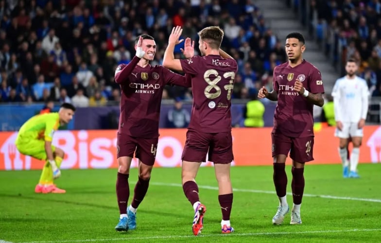 Manchester City san bằng kỷ lục số 1 Champions League của MU