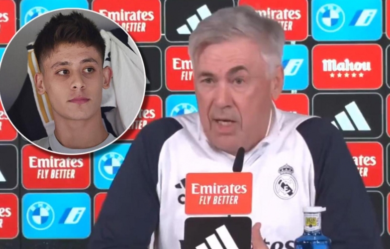 Guler 'tắt điện', bị Ancelotti lãng quên ở Real Madrid