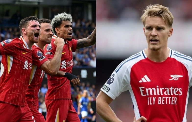 Odegaard nói thẳng một điều về Liverpool của Arne Slot