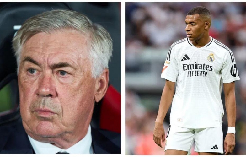 Ancelotti xác định Mbappe là vấn đề của Real Madrid