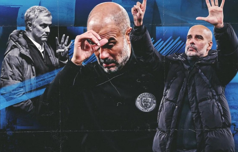 Pep Guardiola: 'Xin lỗi Mourinho, nhưng tôi vẫn hơn ông ấy 3 danh hiệu'