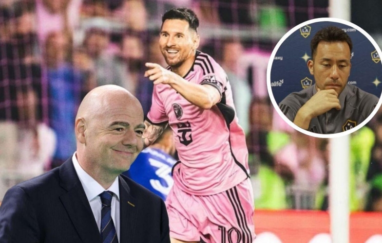 LA Galaxy ăn mừng vô địch MLS kiểu Ronaldo để 'troll' Messi