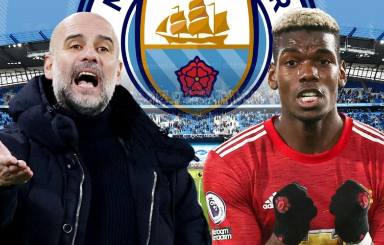 Man City tính gây sốc cùng Paul Pogba