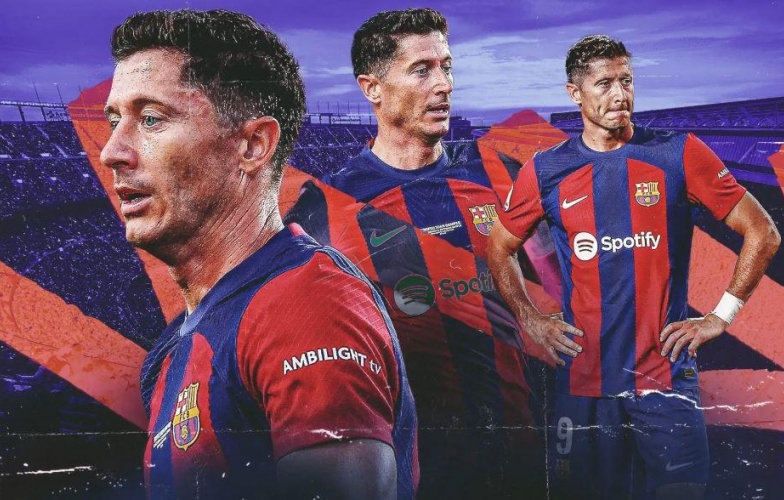 Lewandowski khiến Barca thất vọng toàn tập