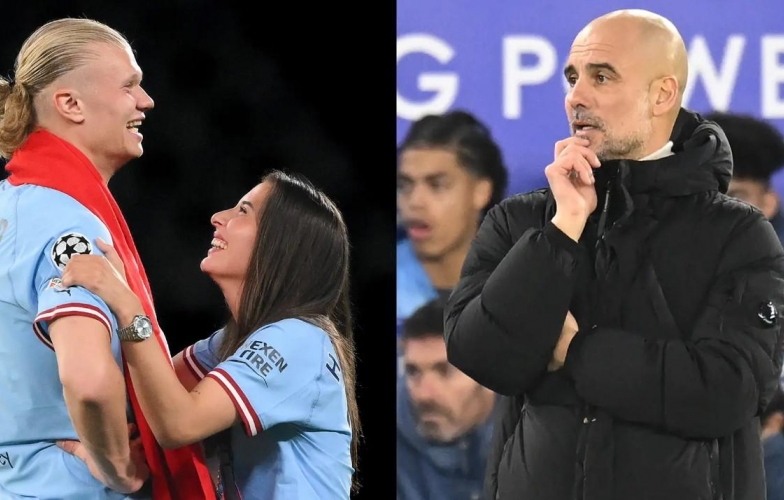 Pep Guardiola vô tình tiết lộ Haaland đón con đầu lòng