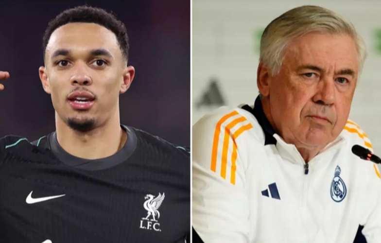 Ancelotti nói thẳng ba từ về thương vụ Trent Alexander-Arnold