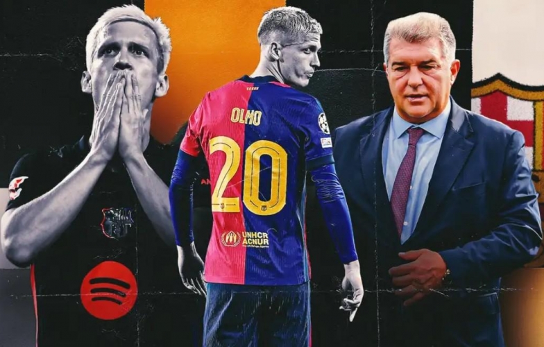 'Trò hề Dani Olmo' và nỗi nhục lớn nhất lịch sử Barca