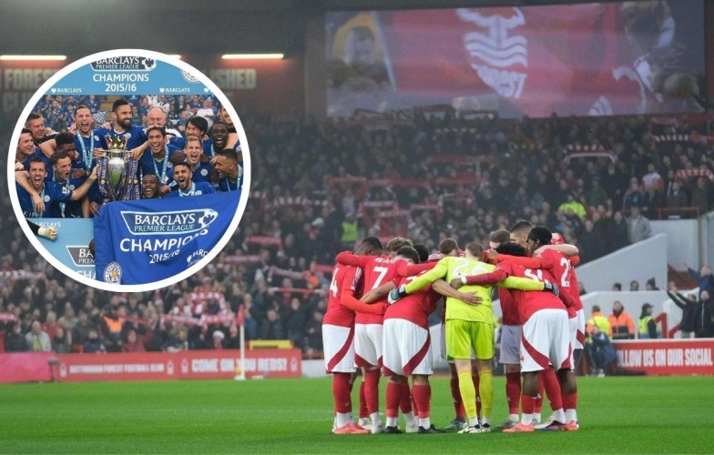 Nottingham Forest thăng hoa tột cùng, một 'Leicester' khác đang hồi sinh