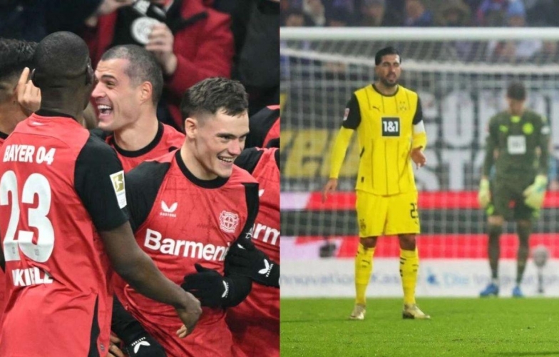 Dortmund gục ngã, Leverkusen tiếp tục bay cao tại vòng 17 Bundesliga