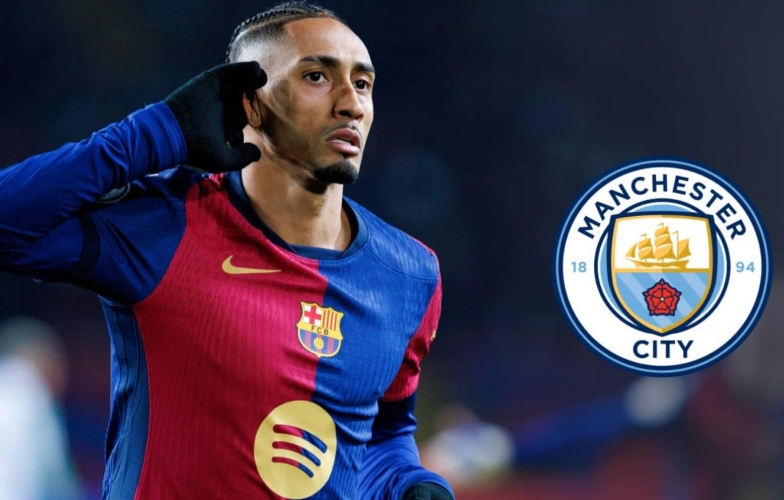 Man City chơi lớn: 100 triệu euro cho Raphinha, Barca khó chối từ!