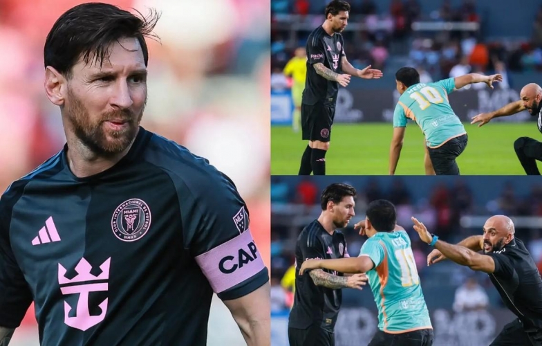 Vệ sĩ Messi lần đầu 'thua cuộc' trước một fan cuồng