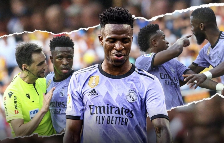 Vinicius bị đồng đội Real Madrid xa lánh