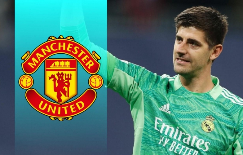 Courtois bất ngờ 'thả thính' MU