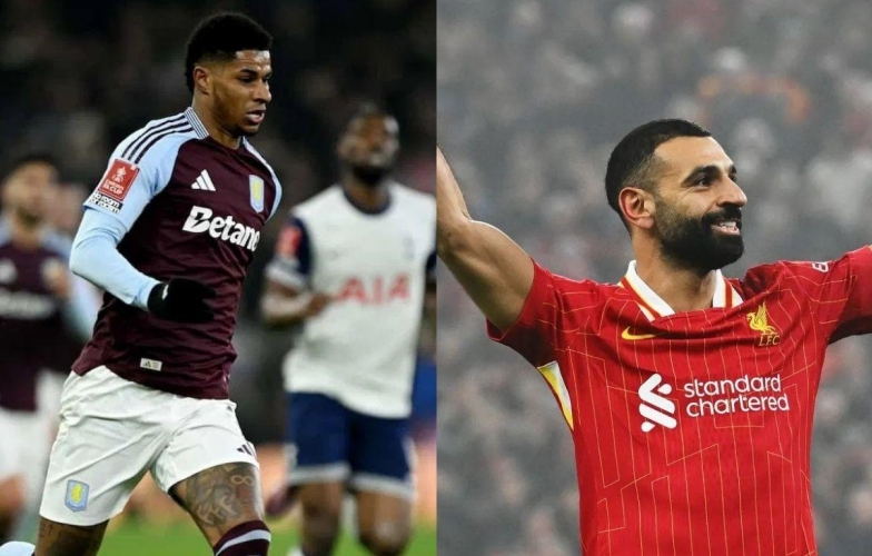 Đấu Liverpool, HLV Aston Villa muốn biến Rashford thành Salah mới