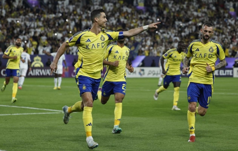 Ronaldo tỏa sáng, Al Nassr hạ Esteghlal tiến thẳng Tứ kết AFC Champions League