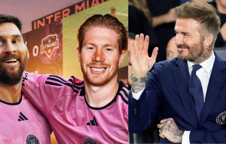 Lợi thế số 1, Beckham ra tay chốt De Bruyne gia nhập Inter Miami