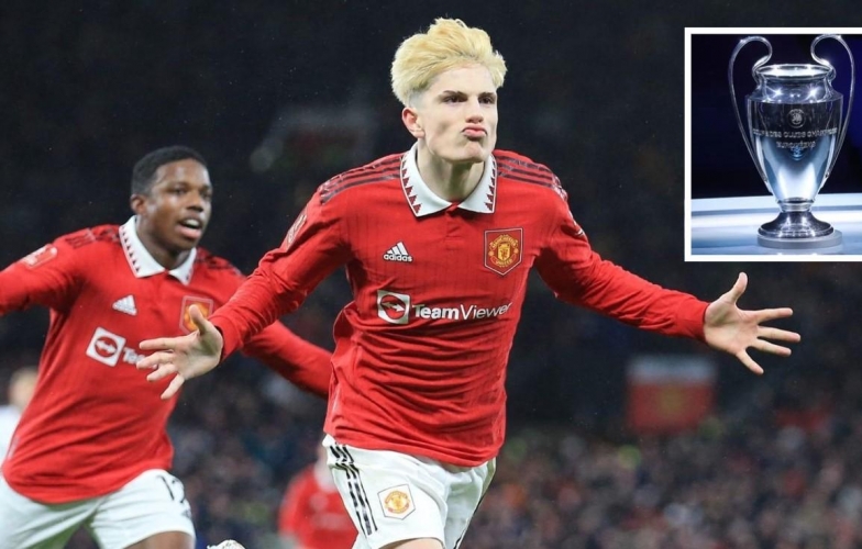 Garnacho: 'Manchester United xứng đáng có mặt ở Champions League'