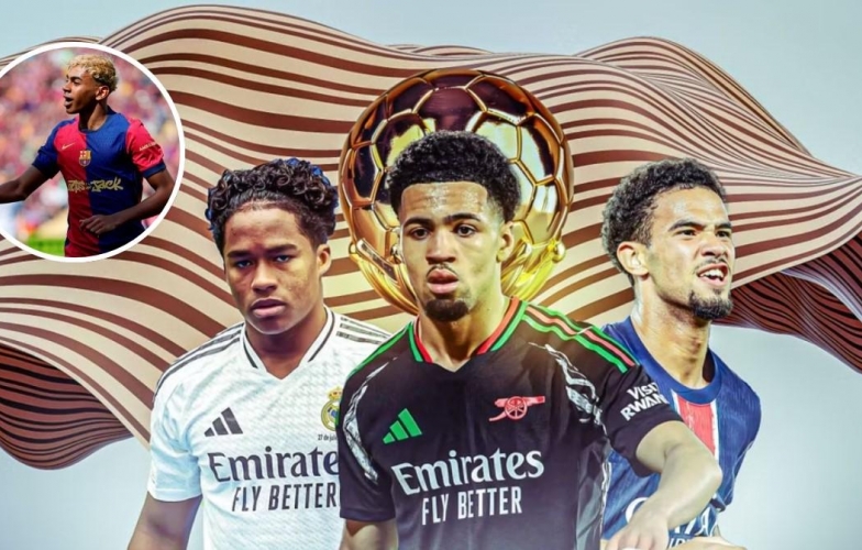 Top 5 Golden Boy 2025: Bất ngờ với cái tên đứng đầu, không phải Yamal