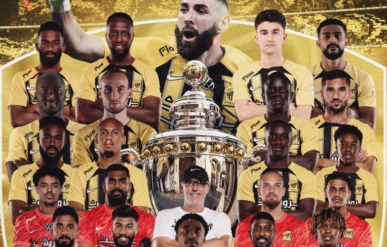 Benzema chính thức vô địch Saudi Pro League, Ronaldo thêm thất vọng