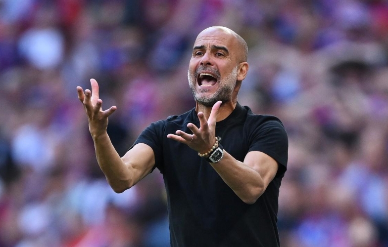 Pep Guardiola hiện tại siêu lẩm cẩm