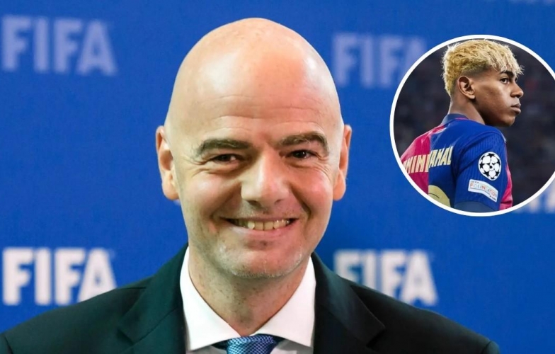 Chủ tịch FIFA bất ngờ thốt lên một điều về tương lai của Lamine Yamal