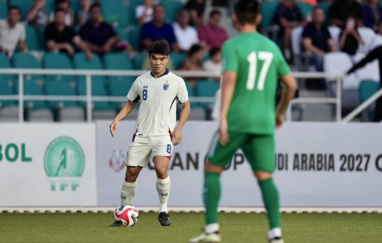 Trực tiếp Turkmenistan 3-1 Thái Lan: Chủ nhà áp đảo