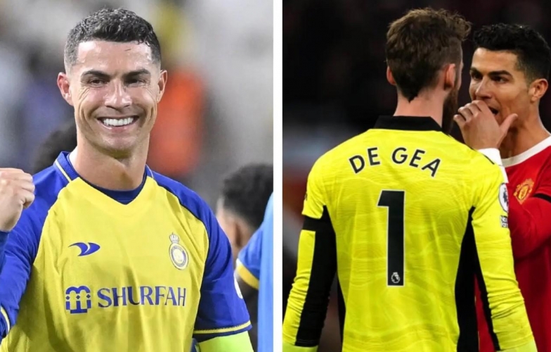Ronaldo bị De Gea 'châm biếm'