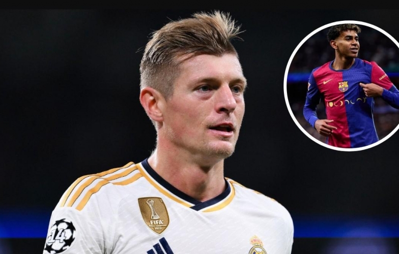 Toni Kroos kinh ngạc, thốt lên một điều trước Lamine Yamal