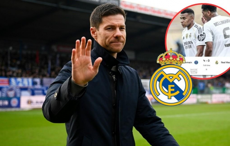 Xabi Alonso: 'Thua PSG 0-4 là điều tốt cho Real Madrid'