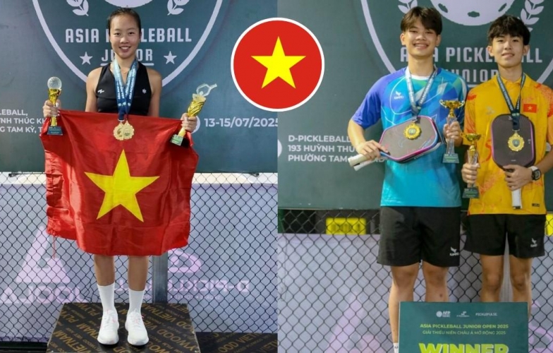 Pickleball Việt Nam out trình châu Á với 'poker' HCV