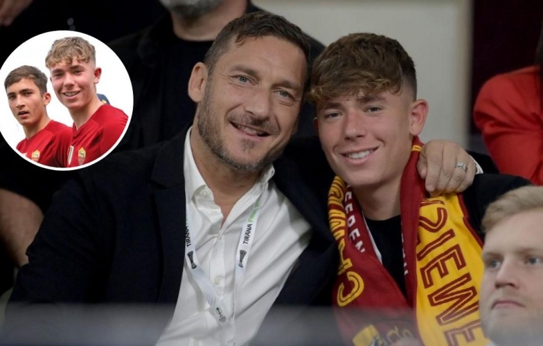 Con trai Totti giải nghệ ở tuổi 19... vì bố