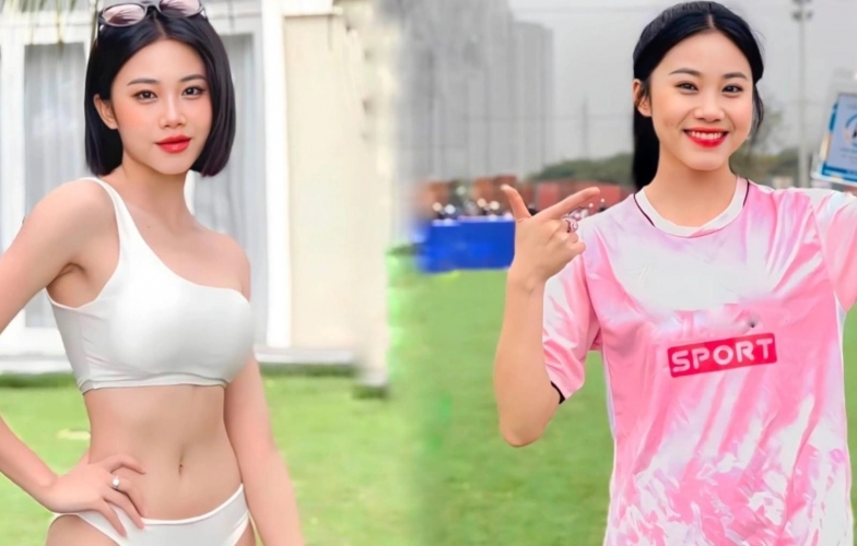 Hot girl Bình 'Gấu' gây sốt với màn chơi pickleball đỉnh cao
