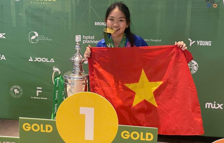 Thần đồng Việt Nam vô địch 3 danh hiệu pickleball lớn chỉ trong 2 tháng