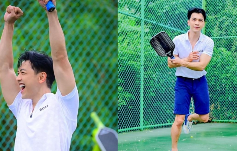 Chủ tịch ACB U50 gây bão mạng xã hội với body 6 múi nhờ chơi pickleball