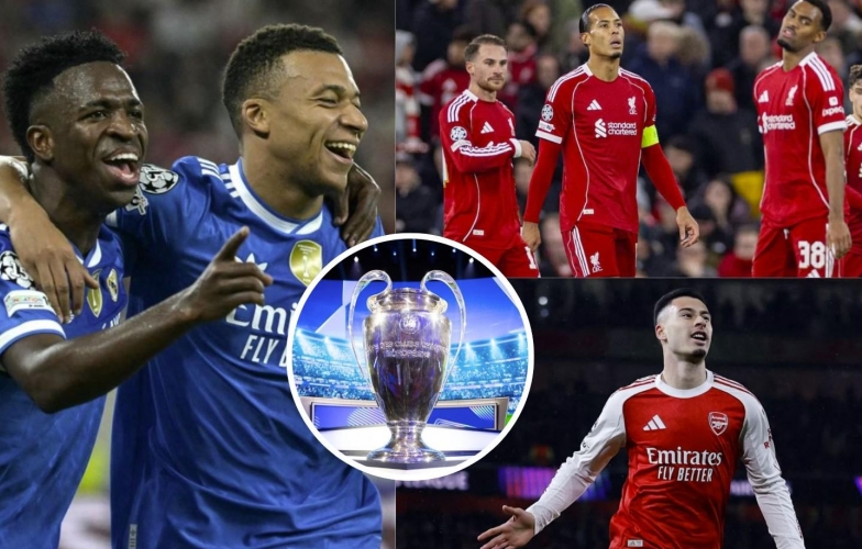 Đêm Champions League điên rồ với 42 bàn thắng, Real - Arsenal thi nhau bùng nổ