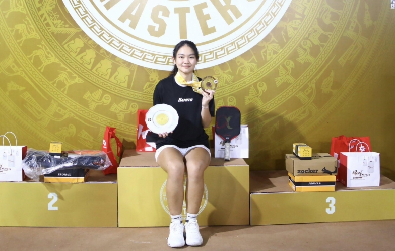 Tài năng 2008 tạo cơn địa chấn tại giải pickleball D-Joy Masters 2025