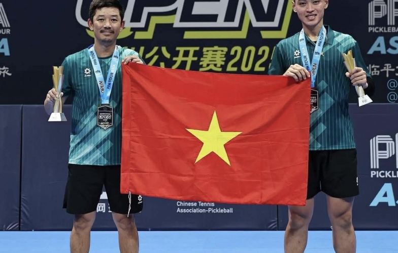 Địa chấn tại Hàng Châu! Lần đầu tiên Việt Nam vô địch đôi nam PPA Tour