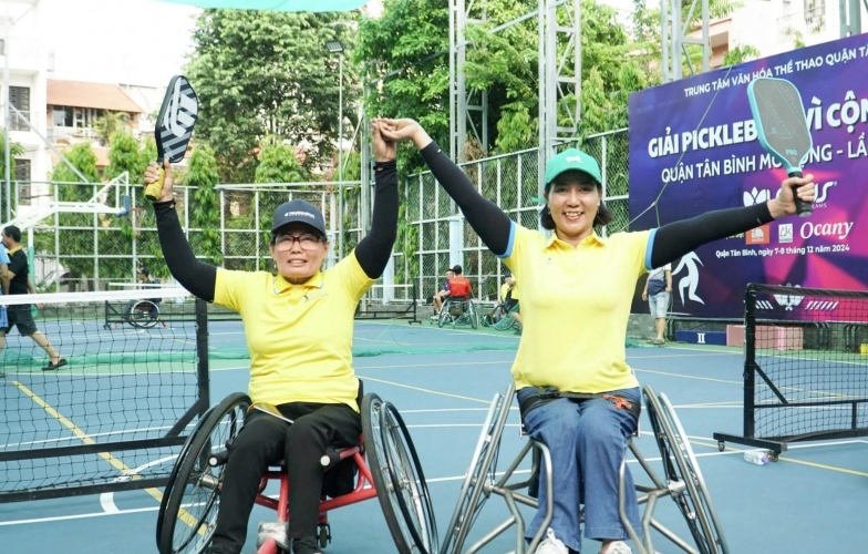 Chính thức ra mắt giải Pickleball cho người khuyết tật