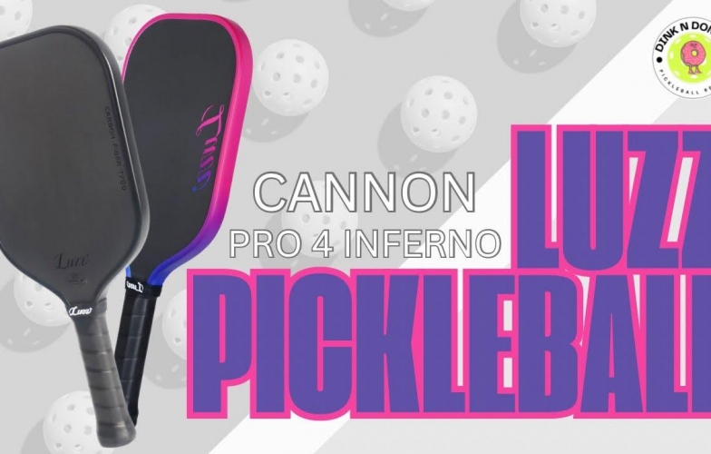 Review vợt Pickleball Luzz Pro 4 Inferno: Sức mạnh bùng nổ, độ ổn định cao