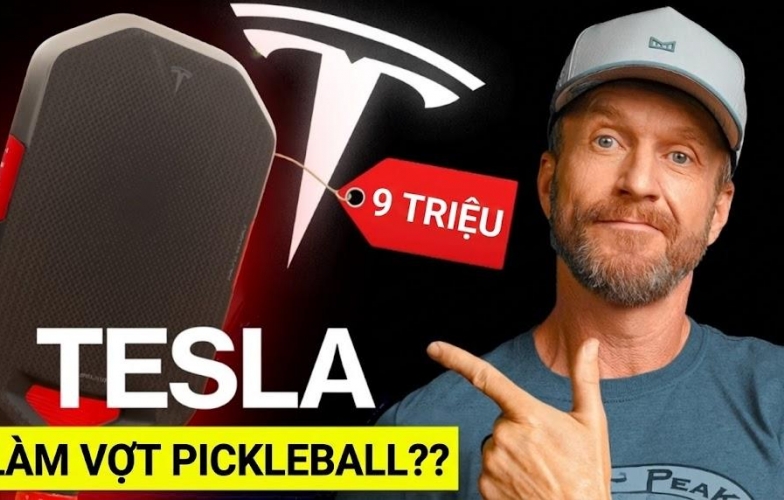 Review vợt pickleball của Tesla: Cây vợt hot nhất MXH hiện nay