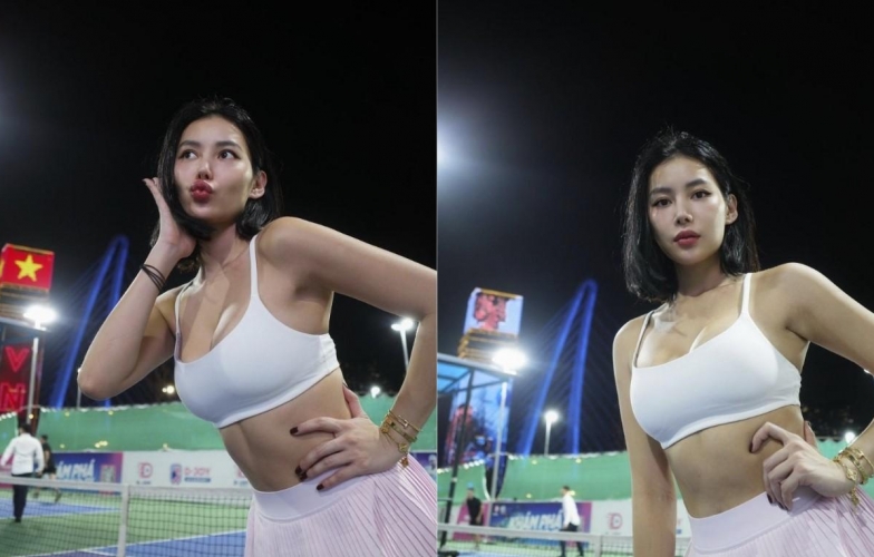 'Tình tin đồn' của Phúc Huỳnh gây sốt trên sân pickleball