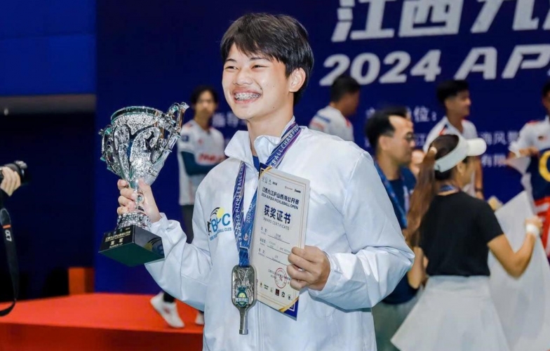 Tuổi 17 rực rỡ của Lê Xuân Đức: Sao mai mới của pickleball Việt Nam