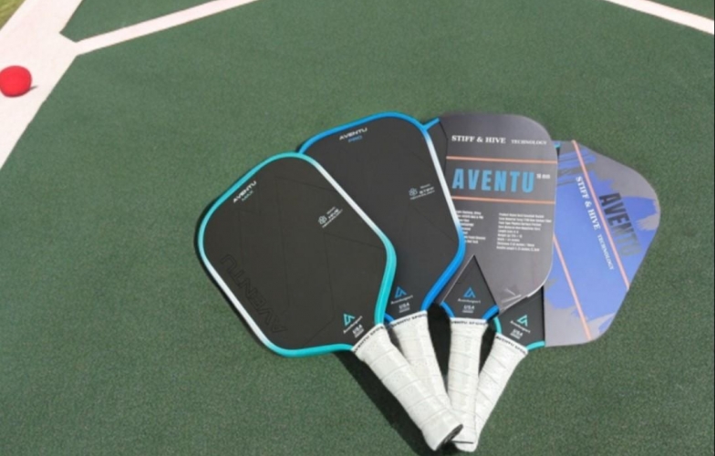 Review vợt pickleball Aventu Dual Hyper Spin: Cây vợt sinh ra cho lối đánh xoáy hiện đại