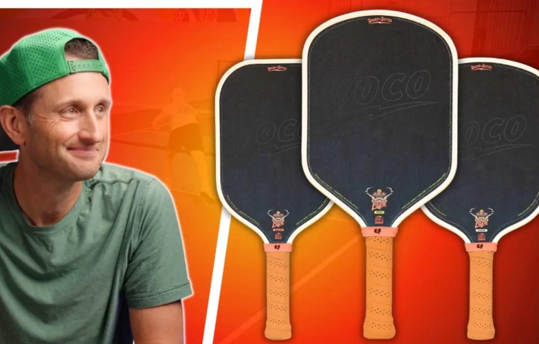 Review vợt Pickleball Bread & Butter Loco 16mm: Lựa chọn khác biệt giữa làn sóng thiên sức mạnh