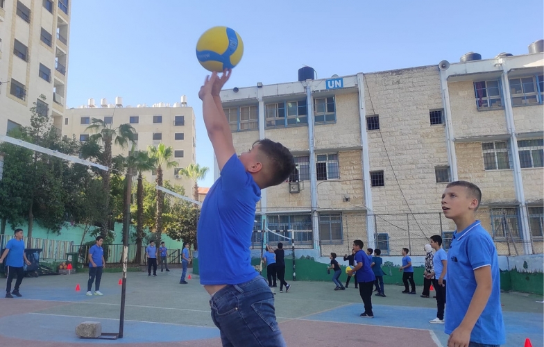 Lễ hội bóng chuyền tại Palestine quy tụ những VĐV đặc biệt