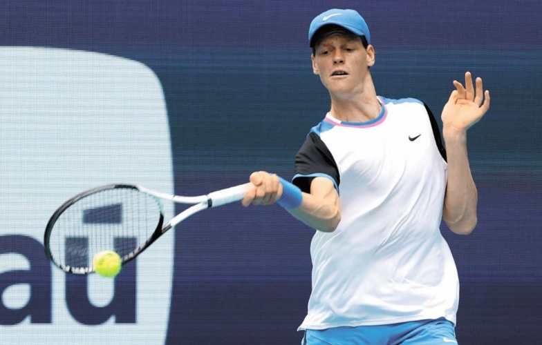Kết quả tennis 25/3: Sinner, Medvedev đồng loạt đi tiếp tại Miami Open 2024