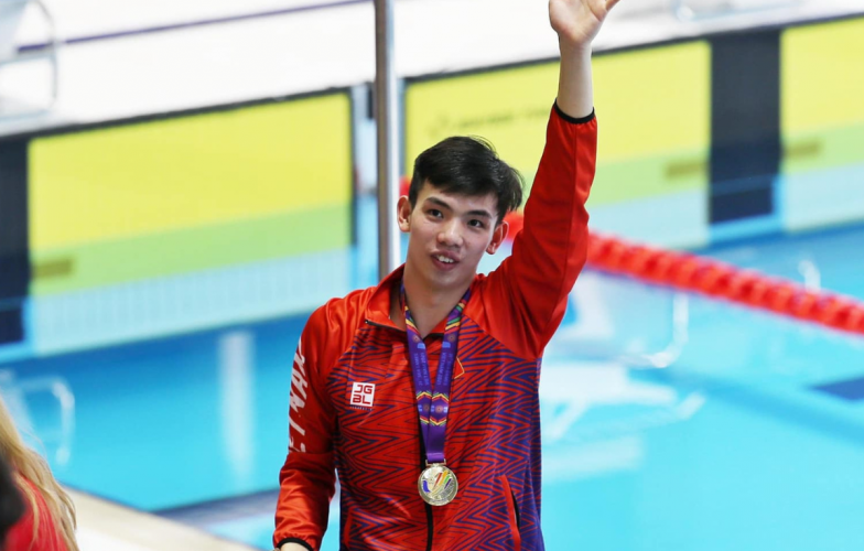 Nguyễn Huy Hoàng phá kỷ lục giải bơi Thái Lan