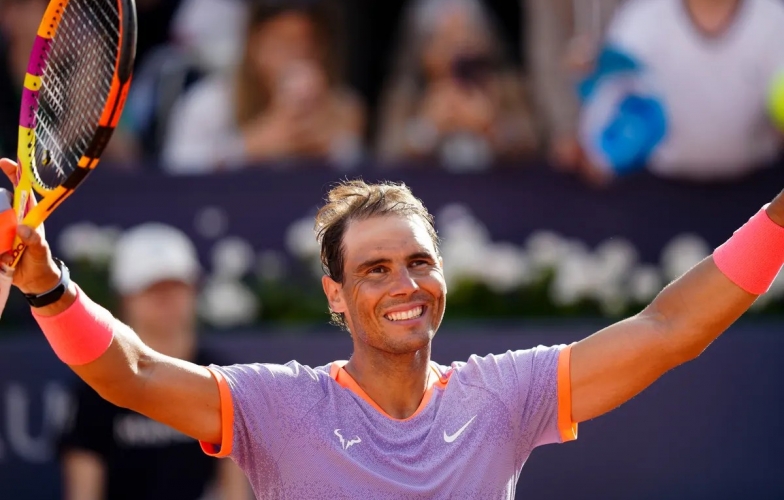 Kết quả tennis 16/4: Nadal tái xuất đẳng cấp tại Barcelona Open 2024
