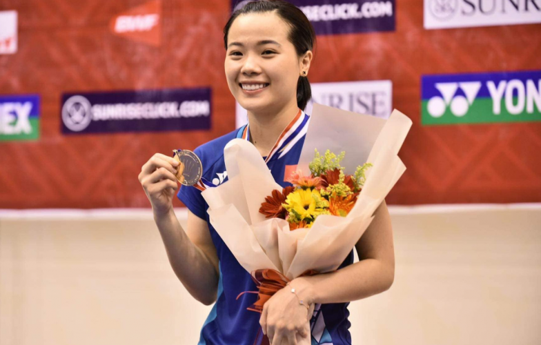 Thắng áp đảo HCV SEA Games, Nguyễn Thùy Linh lần đầu vô địch một giải đấu của tour cầu lông thế giới
